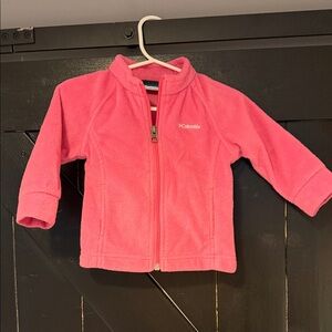 Columbia Baby Vibrant Pink Fleece Jacket